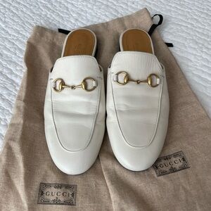 Gucci Princetown Leather Mules